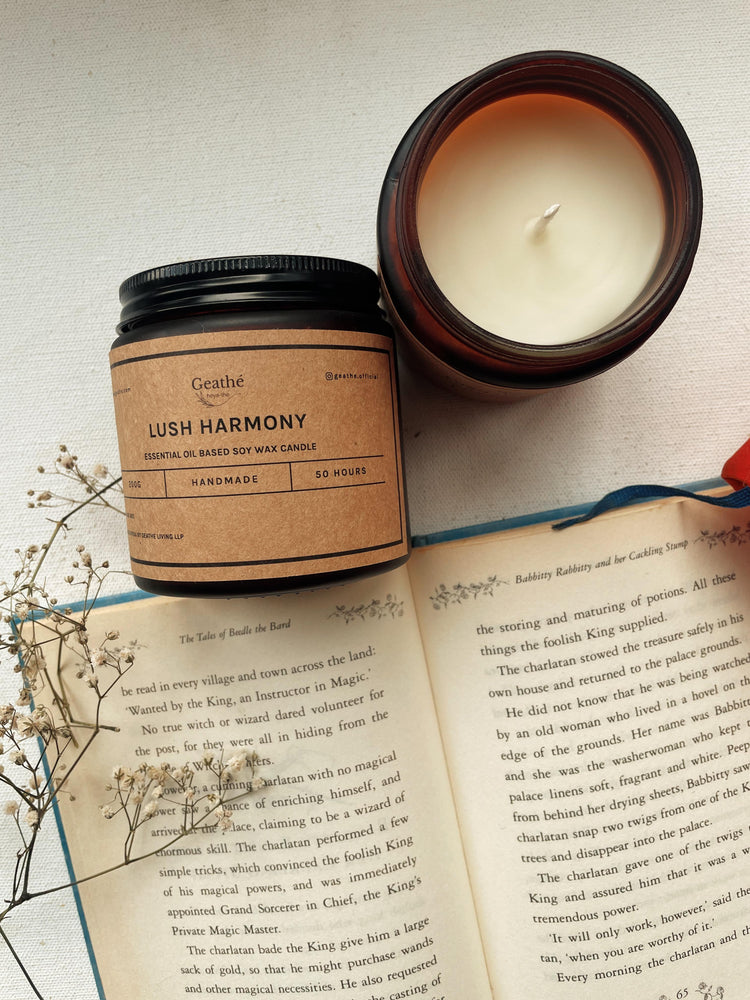 Essential Oil Scented Candles - Geathe