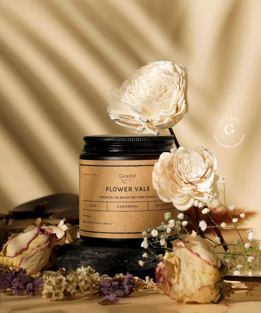 Flower Vale Essential Oil Soy Wax Candle
