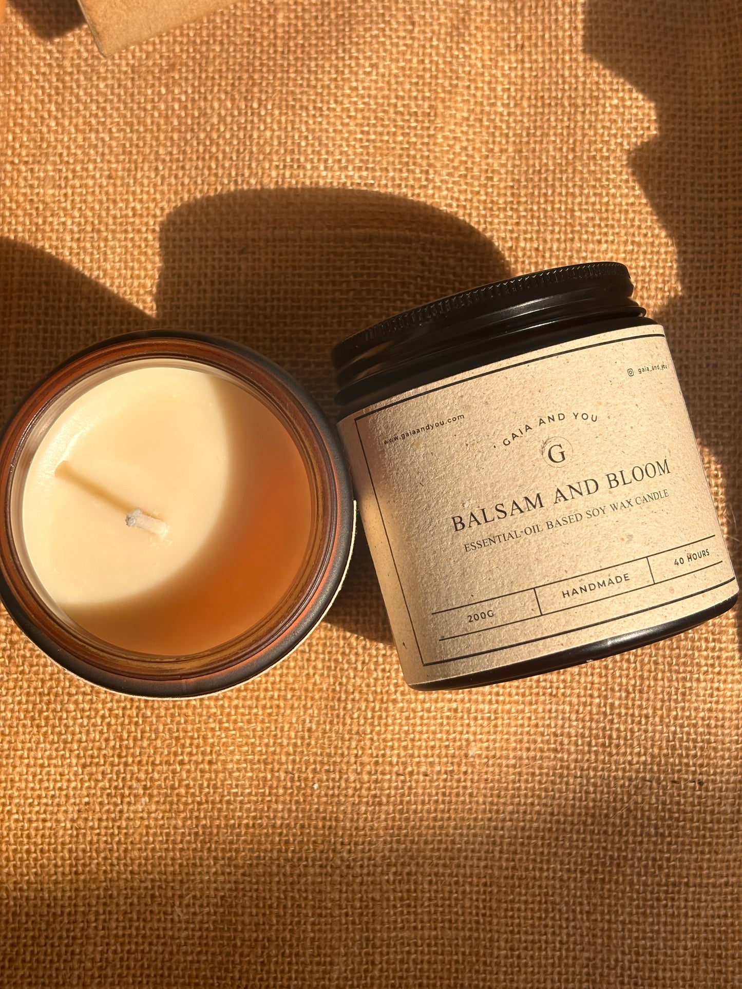 Balsam and Bloom Scented Candle