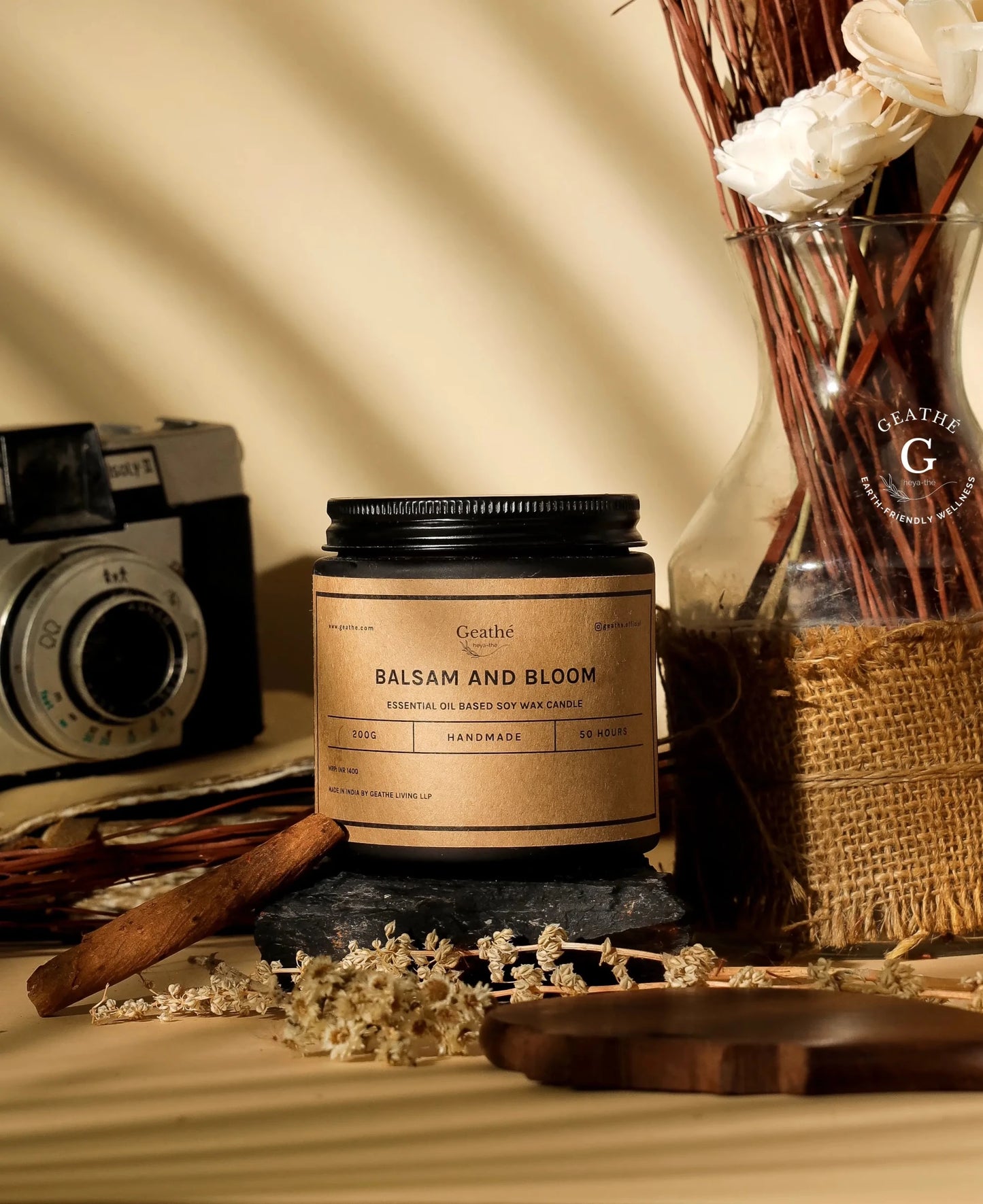 Balsam and Bloom Essential Oil Soy Wax Candle