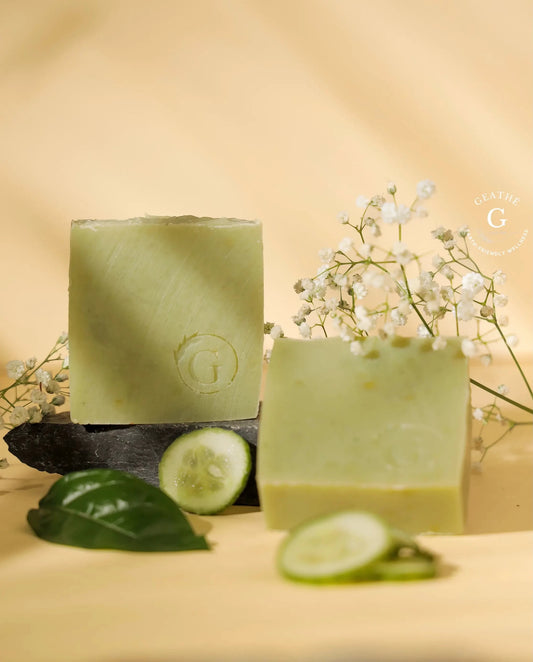 Clay & Cucumber Hand made Soap Bar