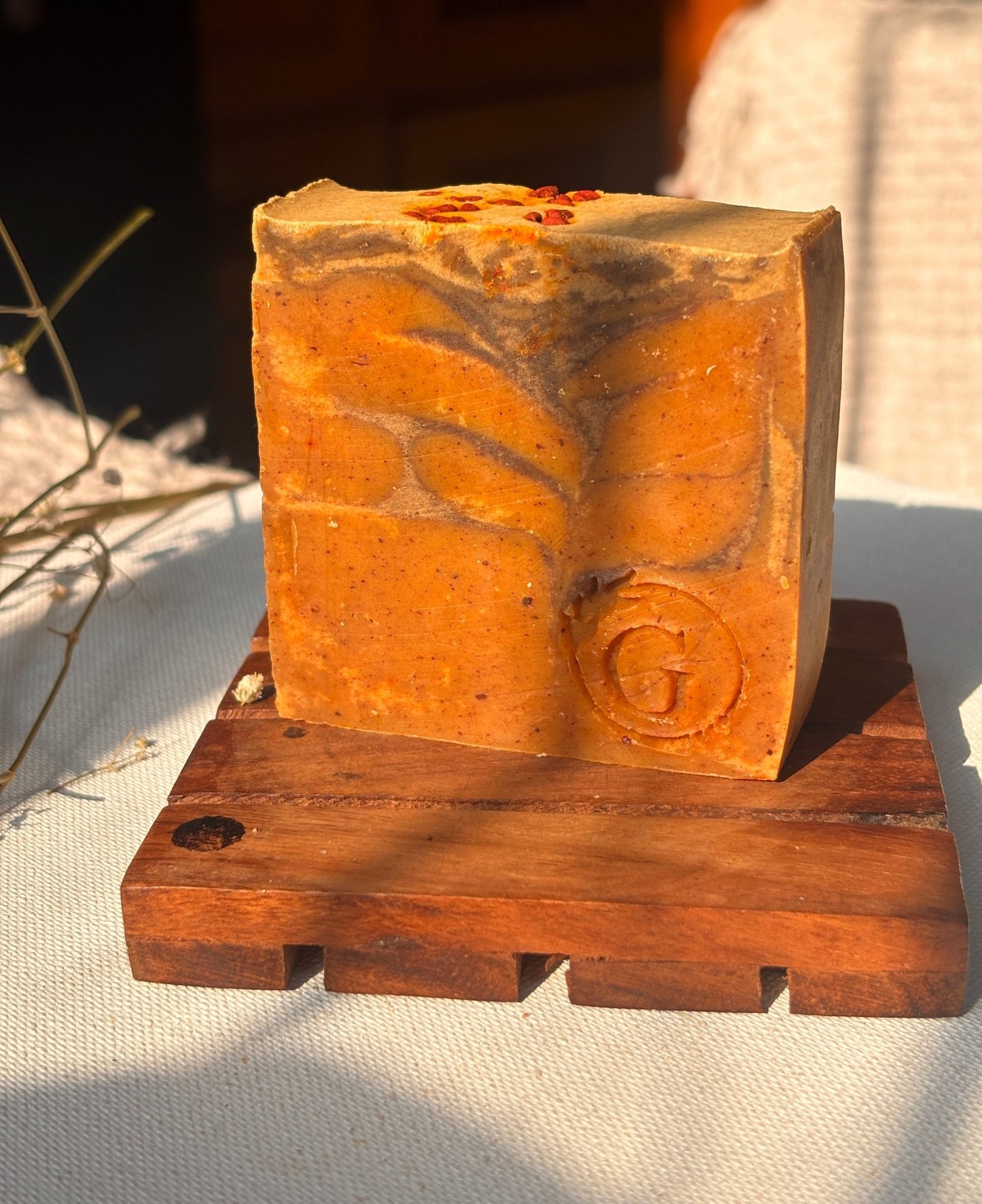 Golden Glow Soap Bar