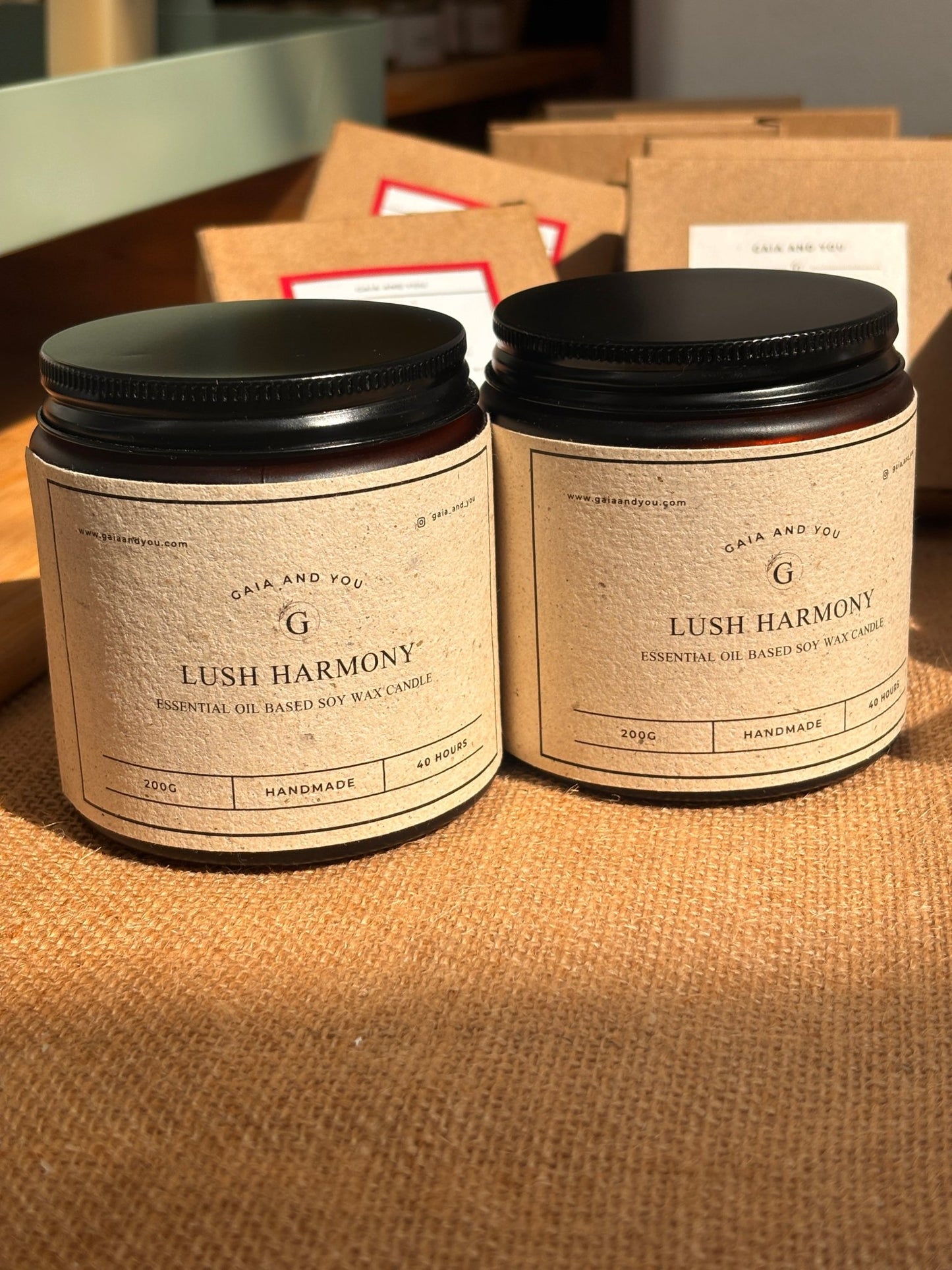 Lush Harmony Scented Candle