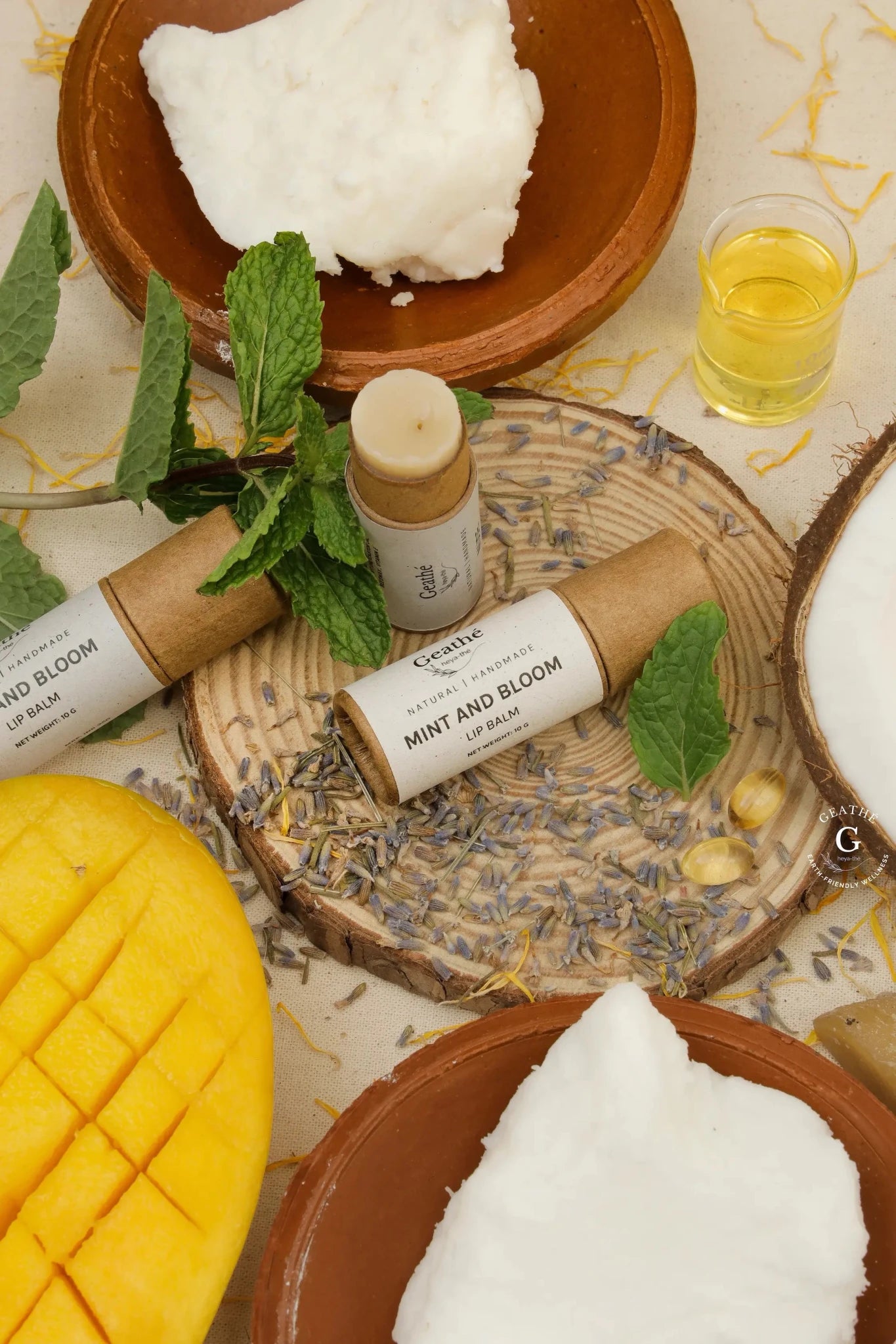Mint and Bloom Lip Balm