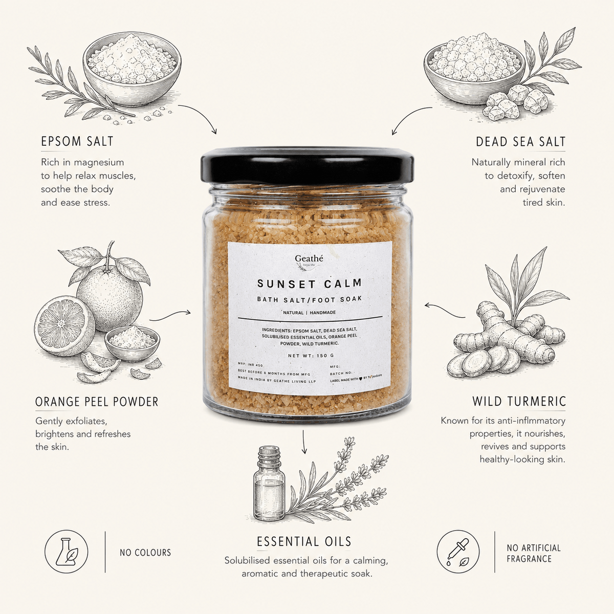 Sunset Calm Bath Salt